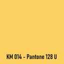 Zonnegeel verijst pantone