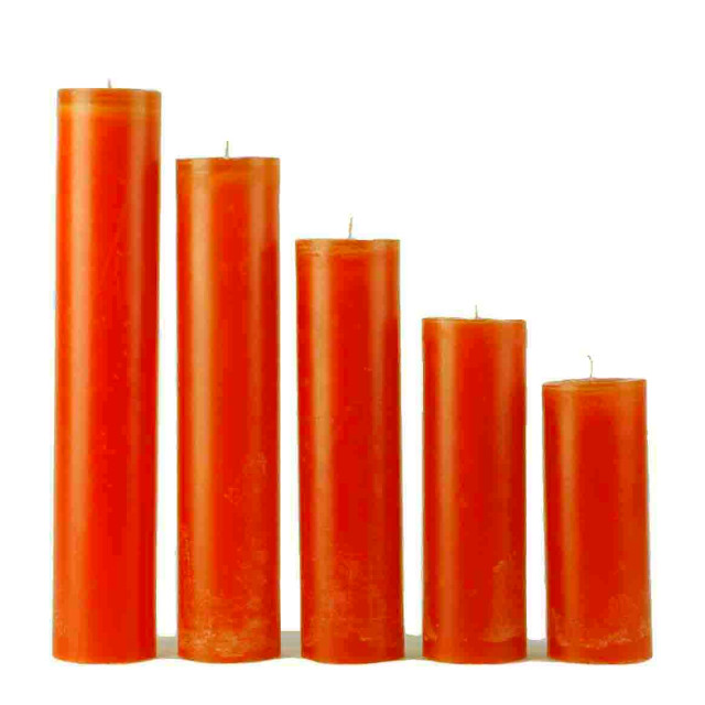 Orange foncé lisse