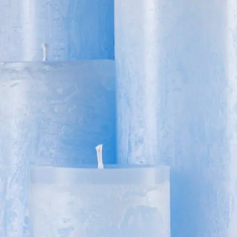 Light blue iced