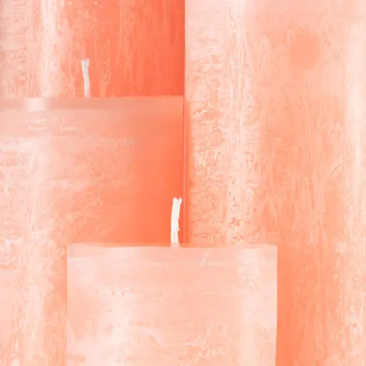 Salmon pink iced