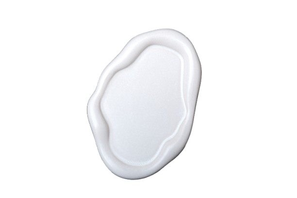 Piastra organica in ceramica