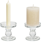 Kerzenständer aus Glas