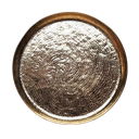 Platter gold round