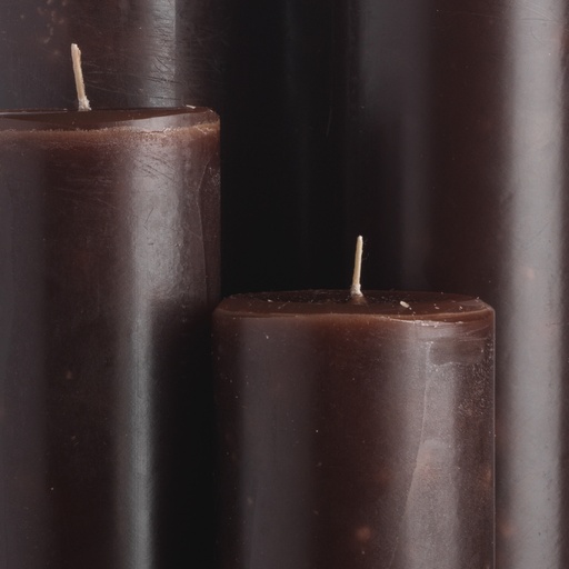 Dark brown smooth