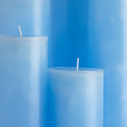 Licht blauw glad - KG093