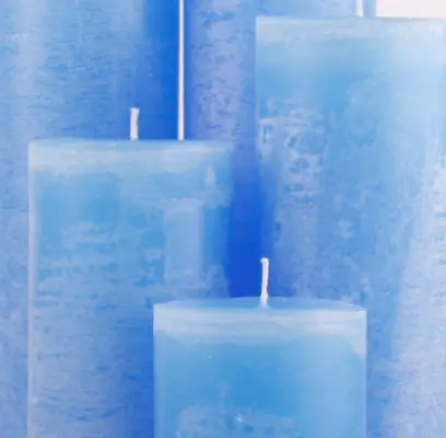 Cobalt blue iced