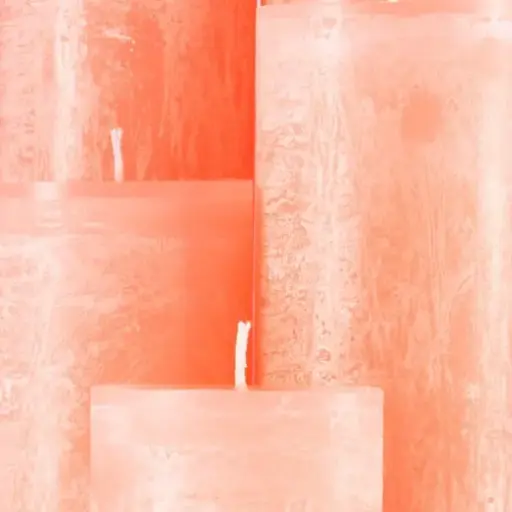 Salmon pink iced