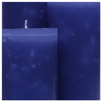 Perzisch blauw glad - KG098