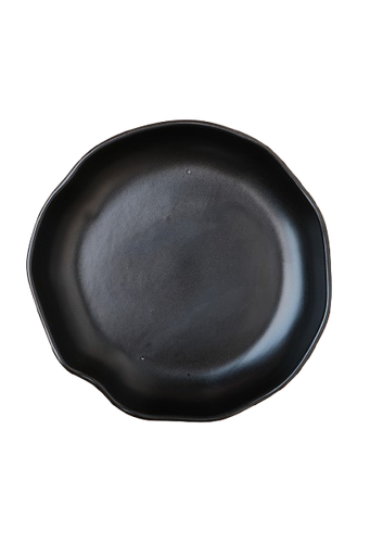 Schwarze Schale (hoch)